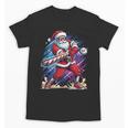 Christmas Baseball Santa Game Day Xmas Boys Kids Men Unisex T-Shirt Christmas Baseball Santa Game Day Xmas Boys Kids Men Unisex T-Shirt