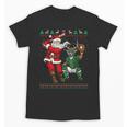 Christmas Santa Baseball Ugly Sweater Unisex T-Shirt Christmas Santa Baseball Ugly Sweater Unisex T-Shirt