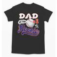 Dad Rookie Of Year 1st Birthday Baseball Theme Matching Unisex T-Shirt