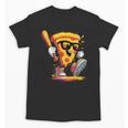 Drippy Pizza Baseball Slice Cartoon Sports Food Unisex T-Shirt Drippy Pizza Baseball Slice Cartoon Sports Food Unisex T-Shirt