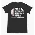 Eat Sleep Baseball Repeat Baseball Player Men Boys Unisex T-Shirt Eat Sleep Baseball Repeat Baseball Player Men Boys Unisex T-Shirt