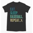 Eat Sleep Baseball Repeat Baseball Player Baseball Unisex T-Shirt Eat Sleep Baseball Repeat Baseball Player Baseball Unisex T-Shirt
