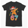 Gingerbread Six Seven 67 Ice Cream Drip Baseball Unisex T-Shirt Gingerbread Six Seven 67 Ice Cream Drip Baseball Unisex T-Shirt