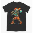 Halloween Baseball Skeleton Ice Cream Drip Baseball Boys Kid Unisex T-Shirt Halloween Baseball Skeleton Ice Cream Drip Baseball Boys Kid Unisex T-Shirt