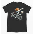 Halloween Boys Batting Skeleton Baseball Unisex T-Shirt