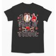 Happy 100 Days Of School Baseball Girls Coquette Bow Teacher Unisex T-Shirt Happy 100 Days Of School Baseball Girls Coquette Bow Teacher Unisex T-Shirt