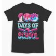 Happy 100 Days Of School Game Day Baseball Ice Cream Drip Unisex T-Shirt Happy 100 Days Of School Game Day Baseball Ice Cream Drip Unisex T-Shirt