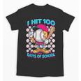 I Hit 100 Days Of School Baseball Ice Cream Drip Unisex T-Shirt I Hit 100 Days Of School Baseball Ice Cream Drip Unisex T-Shirt