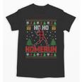 Ho Ho Homerun Xmas Sports Player Baseball Ugly Christmas Unisex T-Shirt Ho Ho Homerun Xmas Sports Player Baseball Ugly Christmas Unisex T-Shirt