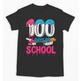 HUGvyn 100 Days Of School Baseball Ice Cream Teacher Student Unisex T-Shirt HUGvyn 100 Days Of School Baseball Ice Cream Teacher Student Unisex T-Shirt