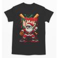 HUGvyn Santa Playing Baseball Ice Cream Drip Christmas Boys Unisex T-Shirt HUGvyn Santa Playing Baseball Ice Cream Drip Christmas Boys Unisex T-Shirt