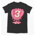 Ice Cream Baseball Glove 3rd Birthday Edition Unisex T-Shirt Ice Cream Baseball Glove 3rd Birthday Edition Unisex T-Shirt