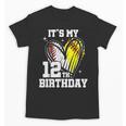 It's My 12th Birthday Baseball Softball Heart 12 Year Old Unisex T-Shirt It's My 12th Birthday Baseball Softball Heart 12 Year Old Unisex T-Shirt