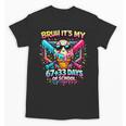 It's My 6733 Days Of School Baseball Ice Cream Dripping Unisex T-Shirt