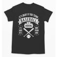 It's Ok If You Think Baseball Is Boring It's Kind Of Smart Unisex T-Shirt It's Ok If You Think Baseball Is Boring It's Kind Of Smart Unisex T-Shirt
