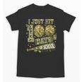 I Just Hit 100 Days Of School Camouflage Baseball Unisex T-Shirt
