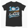 Kid 100 Days Of School Drip Baseball Ice Cream 100th Day Boy Unisex T-Shirt Kid 100 Days Of School Drip Baseball Ice Cream 100th Day Boy Unisex T-Shirt