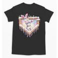 Kids Happy Easter Bunny Playing Baseball Boy Ice Cream Drip Unisex T-Shirt Kids Happy Easter Bunny Playing Baseball Boy Ice Cream Drip Unisex T-Shirt