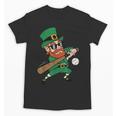 Leprechaun Baseball St Patricks Day Saint Pattys Men Boys Unisex T-Shirt