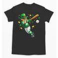 Leprechaun Play Baseball St Patrick's Day Men Kid Boys Unisex T-Shirt