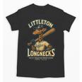 Littleton Longnecks Retro Minor League Baseball Unisex T-Shirt Littleton Longnecks Retro Minor League Baseball Unisex T-Shirt
