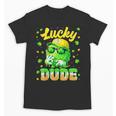 Lucky Dude Drip Baseball Shamrock St Patrick Men Boy Youth Unisex T-Shirt Lucky Dude Drip Baseball Shamrock St Patrick Men Boy Youth Unisex T-Shirt