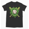 Lucky Shamrock Baseball Gloves Drip St Patrick's Day Boys Unisex T-Shirt Lucky Shamrock Baseball Gloves Drip St Patrick's Day Boys Unisex T-Shirt
