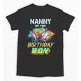 Nanny Of The Birthday Boy Baseball Football Colorful Unisex T-Shirt Nanny Of The Birthday Boy Baseball Football Colorful Unisex T-Shirt