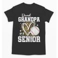 Proud Grandpa Of A 2026 Senior Baseball Graduation Leopard Unisex T-Shirt Proud Grandpa Of A 2026 Senior Baseball Graduation Leopard Unisex T-Shirt