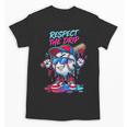 Respect The Drip Baseball Bat Sunglasses Mascot Unisex T-Shirt Respect The Drip Baseball Bat Sunglasses Mascot Unisex T-Shirt
