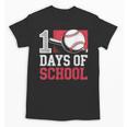 Retro 100 Days Of School Baseball Teacher Student 100 Days Unisex T-Shirt Retro 100 Days Of School Baseball Teacher Student 100 Days Unisex T-Shirt