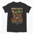 Retro Minor League Maple Valley Martians Baseball Club Unisex T-Shirt Retro Minor League Maple Valley Martians Baseball Club Unisex T-Shirt
