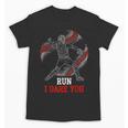 Run I Dare You Baseball Catcher Graphic Players Fans Unisex T-Shirt Run I Dare You Baseball Catcher Graphic Players Fans Unisex T-Shirt