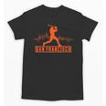 San Francisco Lovers Skyline Retro Baseball Heartbeat Men Unisex T-Shirt