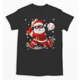 Santa Baseball Christmas Pajamas Xmas Men Boy Toddlers Unisex T-Shirt Santa Baseball Christmas Pajamas Xmas Men Boy Toddlers Unisex T-Shirt