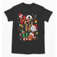 Santa Baseball Football Soccer Pajamas Ho Ho Christmas Xmas Unisex T-Shirt Santa Baseball Football Soccer Pajamas Ho Ho Christmas Xmas Unisex T-Shirt