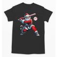 Santa Baseball Six Seven 6 7 Meme Christmas Men Boys Player Unisex T-Shirt Santa Baseball Six Seven 6 7 Meme Christmas Men Boys Player Unisex T-Shirt