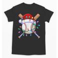 Santa Sports Christmas Baseball Player Unisex T-Shirt Santa Sports Christmas Baseball Player Unisex T-Shirt