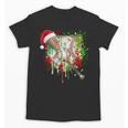 Santa Sports Ice Baseball Christmas Xmas Pajama Kid Men Boys Unisex T-Shirt