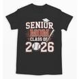 Senior Mom Class Of 2026 Graduate Baseball 2026 Graduation Unisex T-Shirt Senior Mom Class Of 2026 Graduate Baseball 2026 Graduation Unisex T-Shirt