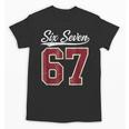 Six Seven Meme Boys Girls Kids 67 Baseball Jersey Unisex T-Shirt