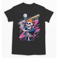 Skeleton Baseball Drip Boy Youth Dripping Baseball Halloween Unisex T-Shirt Skeleton Baseball Drip Boy Youth Dripping Baseball Halloween Unisex T-Shirt