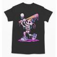 Skeleton Baseball Drip Boys Youth Kids Halloween Unisex T-Shirt Skeleton Baseball Drip Boys Youth Kids Halloween Unisex T-Shirt
