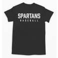 Spartans Baseball Inspired Unisex T-Shirt Spartans Baseball Inspired Unisex T-Shirt