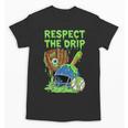 Spooky Zombie Respect The Drip Baseball Halloween Unisex T-Shirt Spooky Zombie Respect The Drip Baseball Halloween Unisex T-Shirt