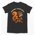 Squirell Baseball Catcher Player Joke Tee Protect Your Nuts Unisex T-Shirt Squirell Baseball Catcher Player Joke Tee Protect Your Nuts Unisex T-Shirt