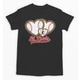 St Louis Leopard Heart Baseball Batter Boys Fan Unisex T-Shirt St Louis Leopard Heart Baseball Batter Boys Fan Unisex T-Shirt
