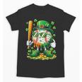 St Patricks Day Baseball Ice Cream Baseball Player Cartoon Unisex T-Shirt St Patricks Day Baseball Ice Cream Baseball Player Cartoon Unisex T-Shirt