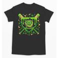 St Patricks Day Baseball Ice Cream Shamrock Baseball Player Unisex T-Shirt St Patricks Day Baseball Ice Cream Shamrock Baseball Player Unisex T-Shirt