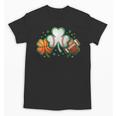 St Patricks Day Shamrock Sports Baseball Basketball Football Unisex T-Shirt St Patricks Day Shamrock Sports Baseball Basketball Football Unisex T-Shirt